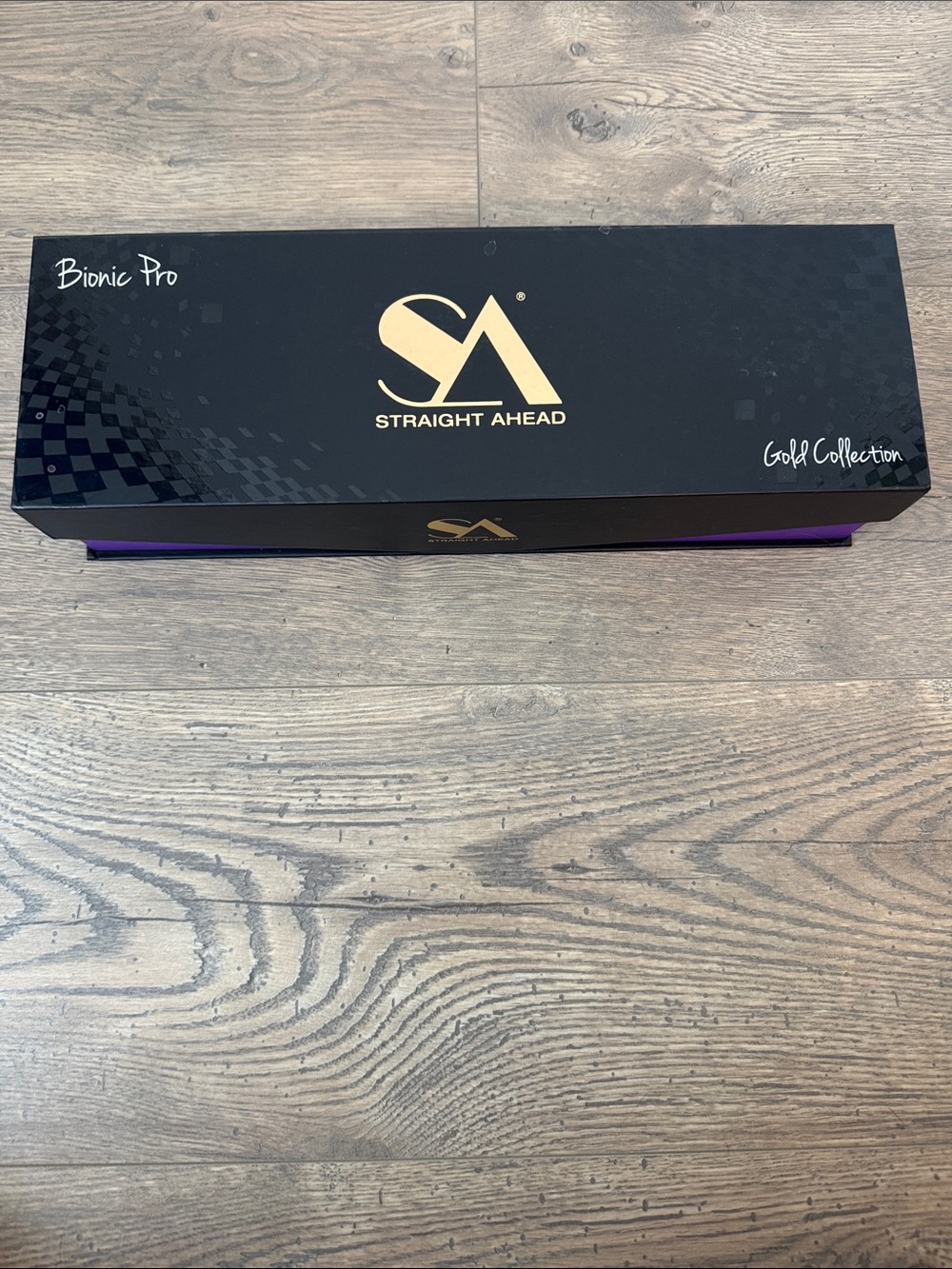 Straight Ahead Gold Collection Purple Hair Straightener - Bionic Pro